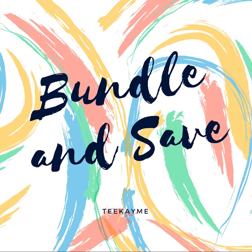 Cute items to bundle and save on shipping!